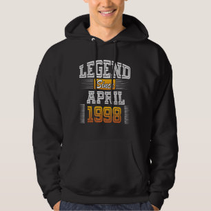 Legend Since April 1998 Hoodie