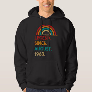 Legend Since August 1963 59th Birthday  Born In 19 Hoodie