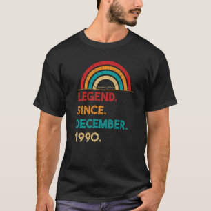Legend Since December 1990 32nd Birthday  Born In  T-Shirt