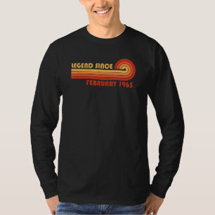 Legend Since February 1963 T-Shirt