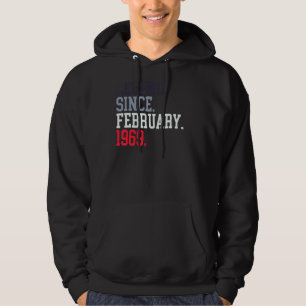 Legend Since February 1969 For Men Women February  Hoodie