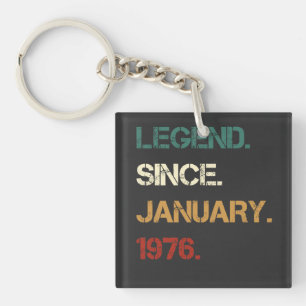 Legend Since JANUARY 1976 Key Ring