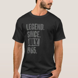 Legend Since July 1965 57 Year Old 57th Birthday T-Shirt