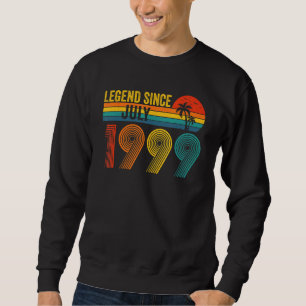 Legend Since July 1999 23rd Birthday 23 Years Old Sweatshirt