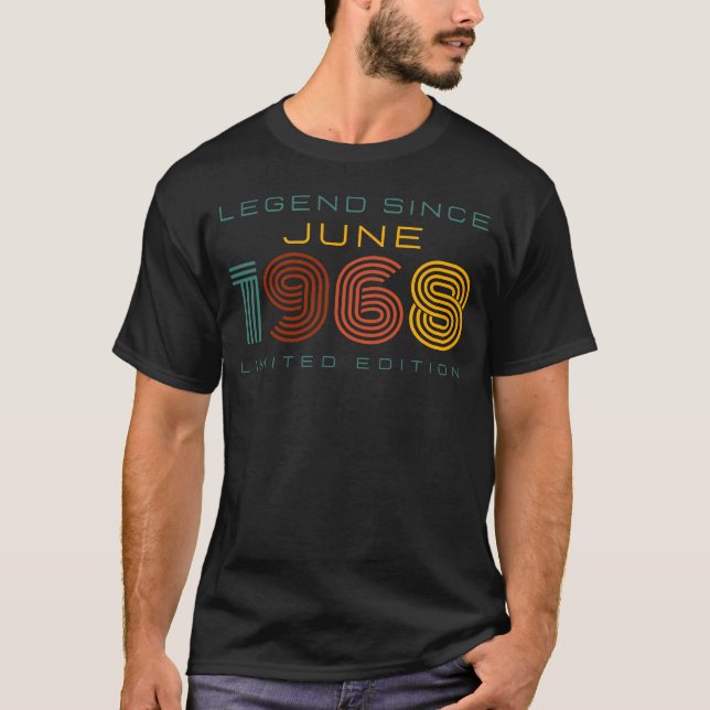 Legend Since June 1968, Limited Edition T-Shirt (Front)