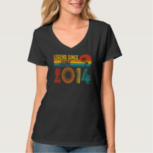 Legend Since June 2014 8th Birthday 8 Years Old Vi T-Shirt