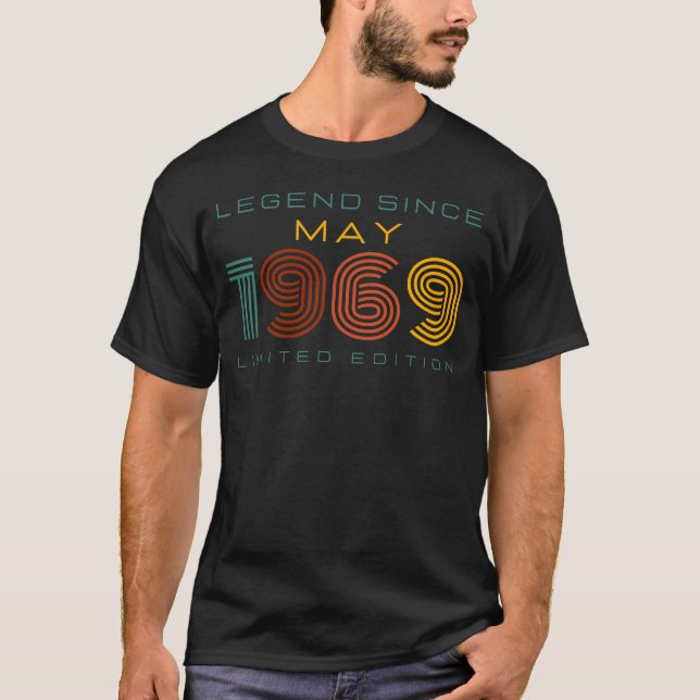 Legend Since May 1969, Limited Edition T-Shirt (Front)