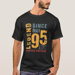 Legend Since May 1995 Gift For 27 Years Old 27Th B T-Shirt
