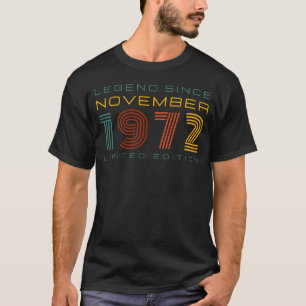 Legend Since November 1972, Limited Edition Men's  T-Shirt