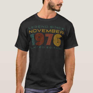 Legend Since November 1976, Limited Edition Men's  T-Shirt