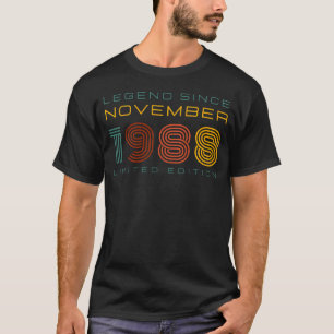 Legend Since November 1988, Limited Edition Men's  T-Shirt