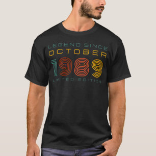 Legend Since October 1989, Limited Edition Men's T-Shirt