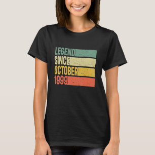 Legend Since October 1999 23 Years Old  23rd Birth T-Shirt