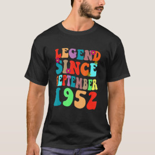 Legend Since September 1952 Vintage Retro Vintage T-Shirt