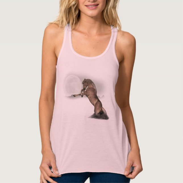 Legend Tank Top Wild Mustang "Merlot" (Front)