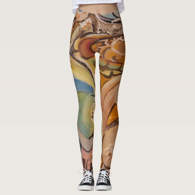 Legend: Tears of a Dragon Leggings (Front)