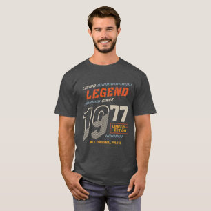 Legend Vintage Since 1977 Limited Edition T-Shirt