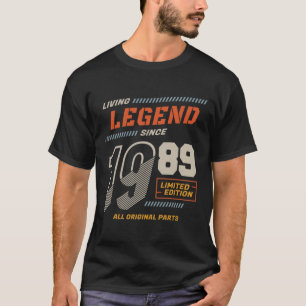 Legend Vintage Since 1989 Limited Edition T-Shirt