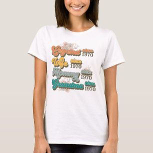 Legend Wife Mummy Grandma Custom gift T-Shirt