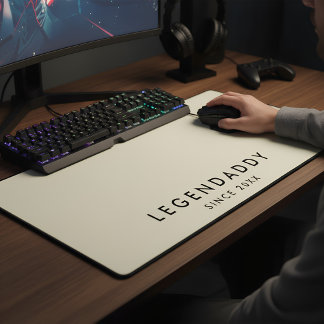 Legendaddy for Dads Desk Mat