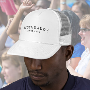 Legendaddy for Legendary Dads minimalist Trucker Hat