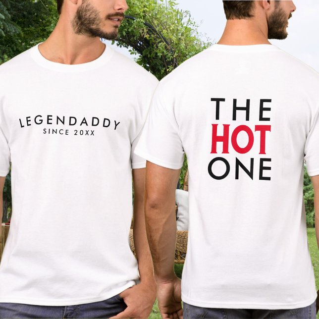 Legendaddy for Legendary Dads simple unique T-Shirt (Legendaddy T-Shirt)