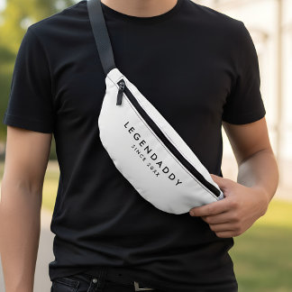 Legendaddy since for Legendary Dads minimalist  Bum Bags