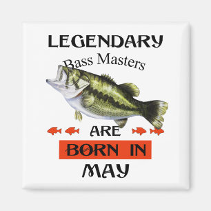 Legendary Bass Masters Are Born in May Magnet