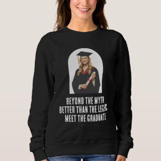 Legendary Black Graduate  Sweatshirt