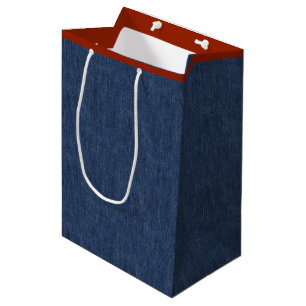 Legendary Blue Jeans Medium Gift Bag