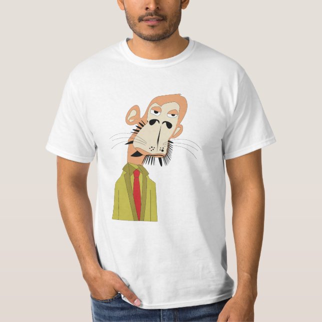 Legendary Boring Ape Graphic Tee – Unique Design (Front)
