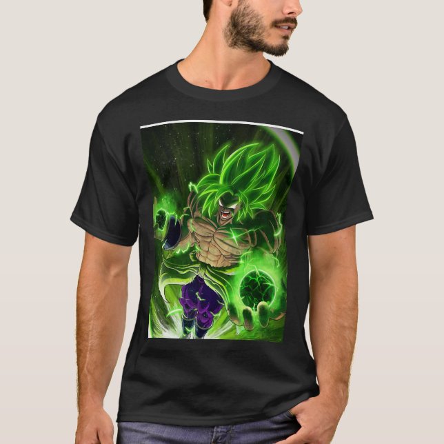 Legendary Broly Supersaiyajin Graphic T-Shirt (Front)