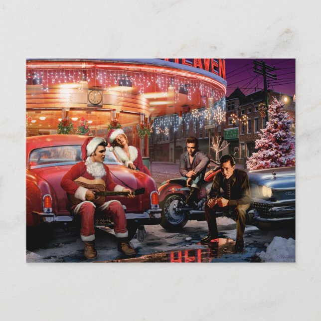 Legendary Christmas Holiday Postcard (Front)