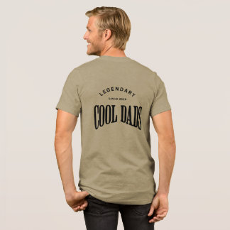 Legendary Cool Dads – Bold Typography Design Tri-Blend Shirt
