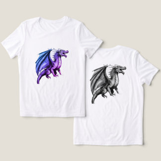"Legendary Creatures: Intricate Black & White  Tri-Blend Shirt