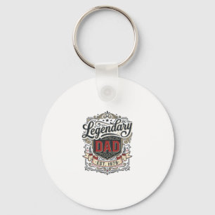Legendary Dad Vintage Engraving Shirt Design (3)_1 Key Ring