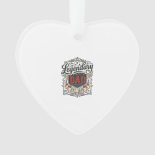 Legendary Dad Vintage Engraving Shirt Design (3)_1 Ornament