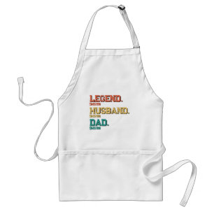 Legendary Dad Vintage Father's Day Standard Apron