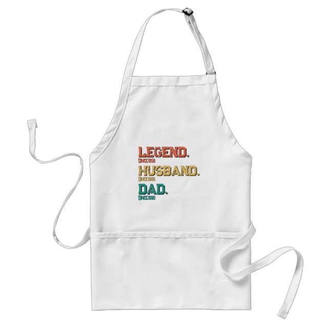Legendary Dad Vintage Father's Day Standard Apron (Front)