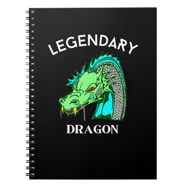 Legendary Dragon Notebook (Front)