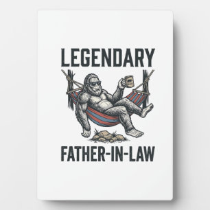 Legendary Father In Law Sasquatch Vintage Shirt De Plaque