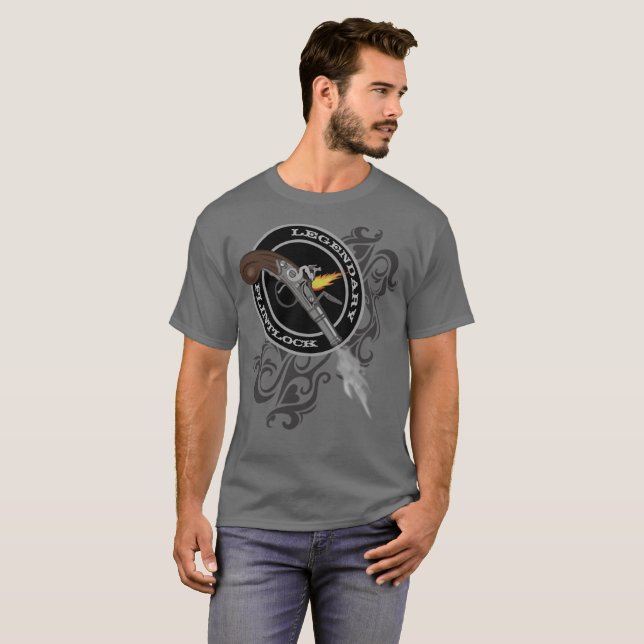 Legendary Flintlock Smoke T-Shirt (Front Full)