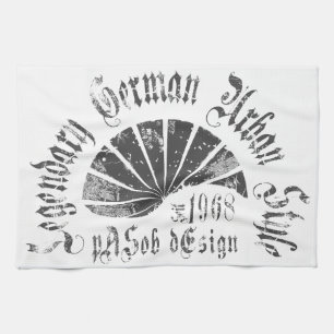 Legendary German Urban Style Tea Towel