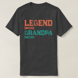 Legendary Grandpa Vintage Father's Day T-Shirt