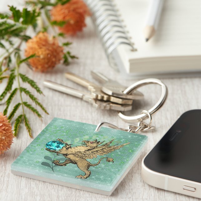 Legendary Griffin Keychain (Front Right)