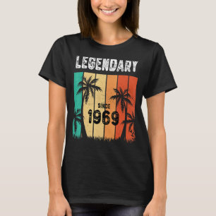 Legendary Hawaii 1969 53 Summer Birthday For 53 Ye T-Shirt