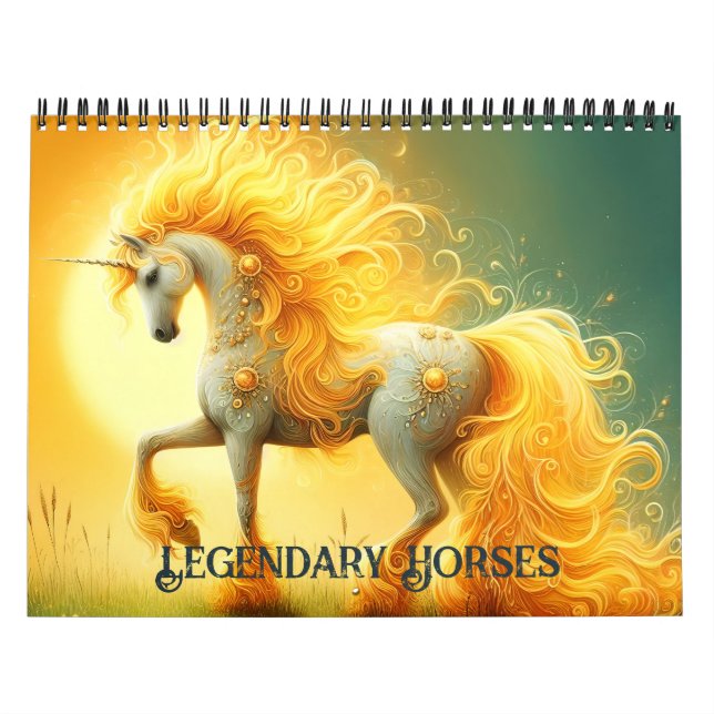 Legendary Horses Calendar (Cover)
