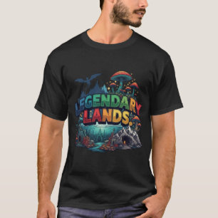 "Legendary Lands." T-Shirt