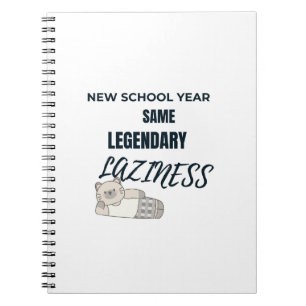 Legendary Laziness Notebook