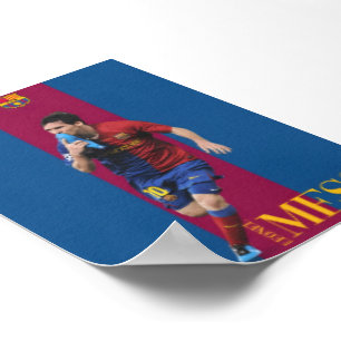 Legendary Lionel Messi Barcelona Iconic Boot Kiss  Poster